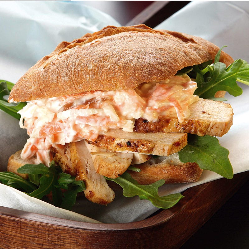 Foto av Ciabatta med kyckling och mango från WW ViktVäktarna