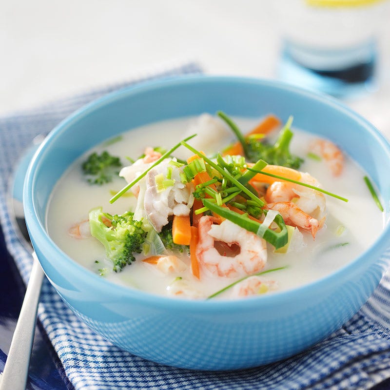 Foto av Lättlagad fisksoppa med räkor från WW ViktVäktarna