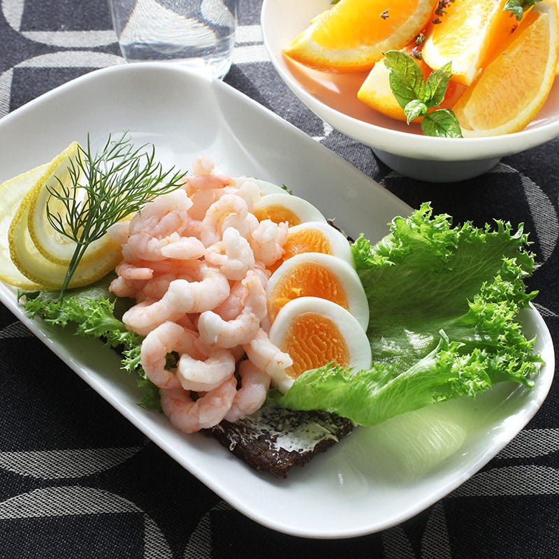 Foto av Ägg- och räkmacka från WW ViktVäktarna