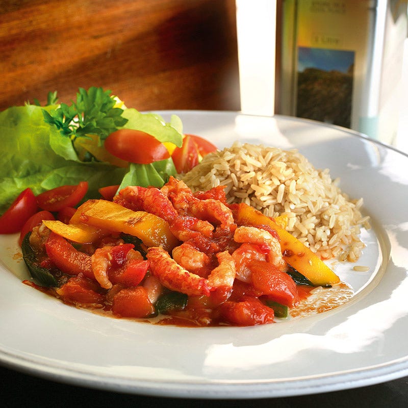 Foto av Skaldjur i het sås från WW ViktVäktarna