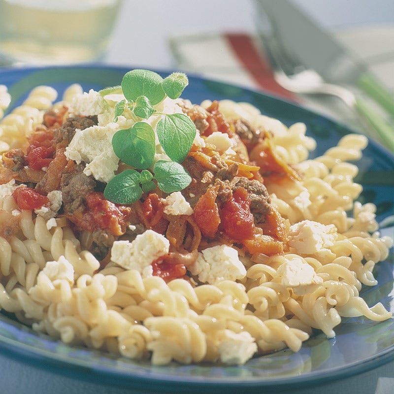 Foto av Pasta med färs- och rotfruktsröra från WW ViktVäktarna