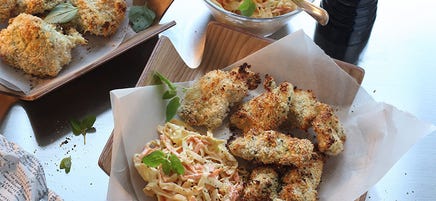 Fake fried chicken