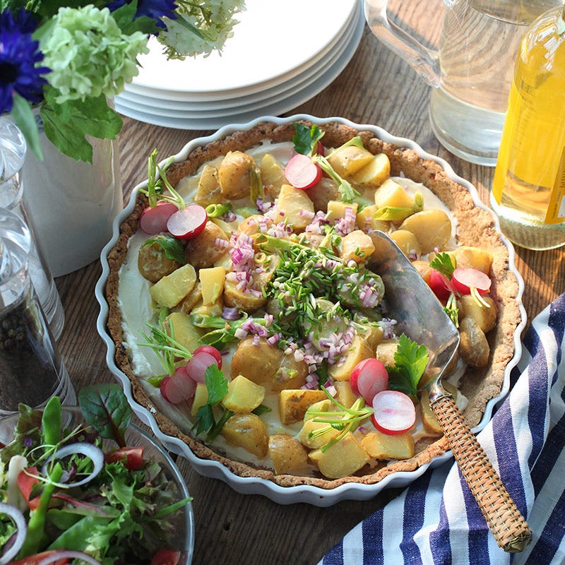 Foto av Midsommarpaj med potatis från WW ViktVäktarna