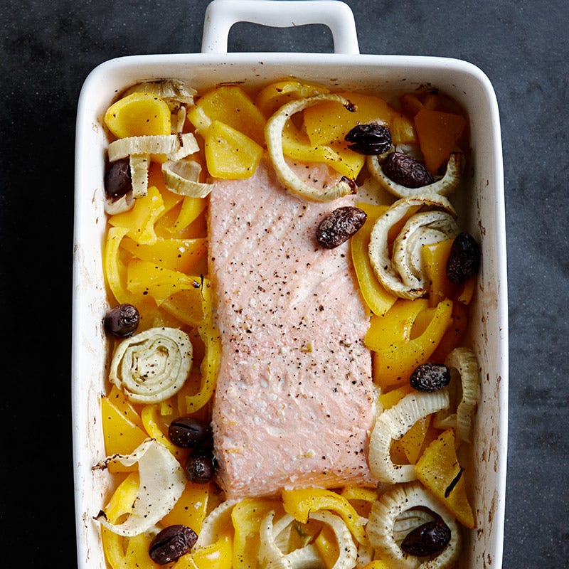 Foto av Lax- och fänkålsform från WW ViktVäktarna