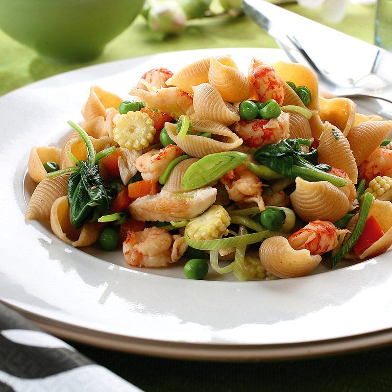Foto av Pastasallad med kyckling och kräftor från WW ViktVäktarna