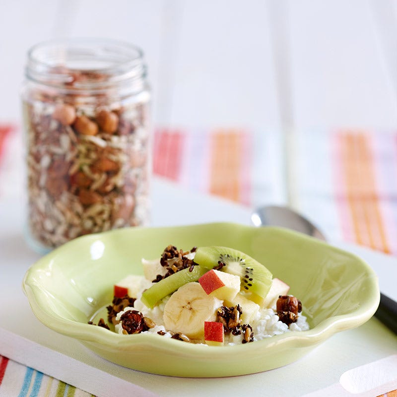 Foto av Cottage cheese med frukt och krisp från WW ViktVäktarna