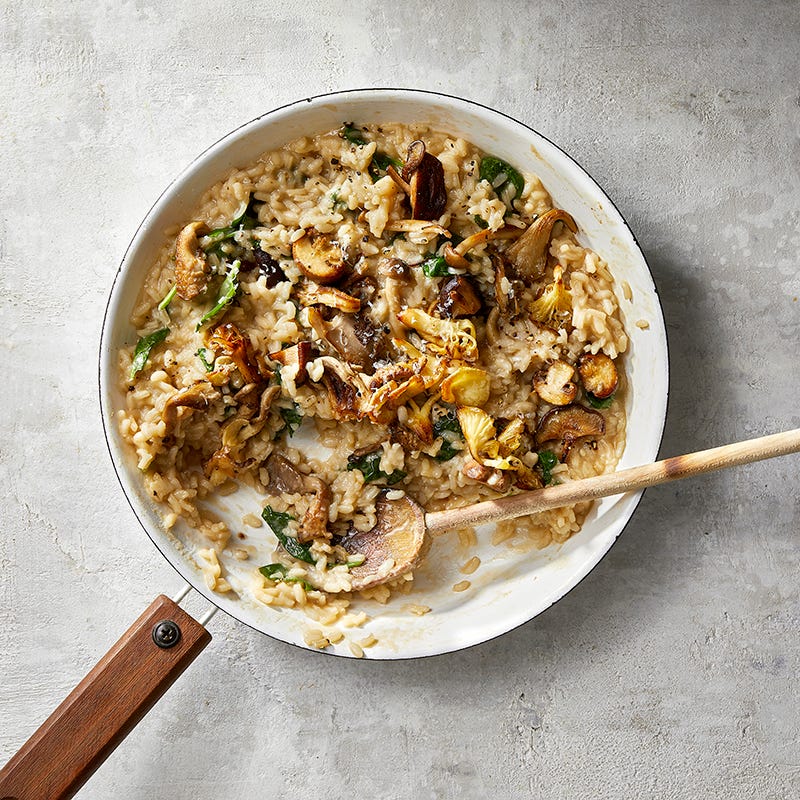 ViktVäktarna - Risotto med kantareller och champinjoner