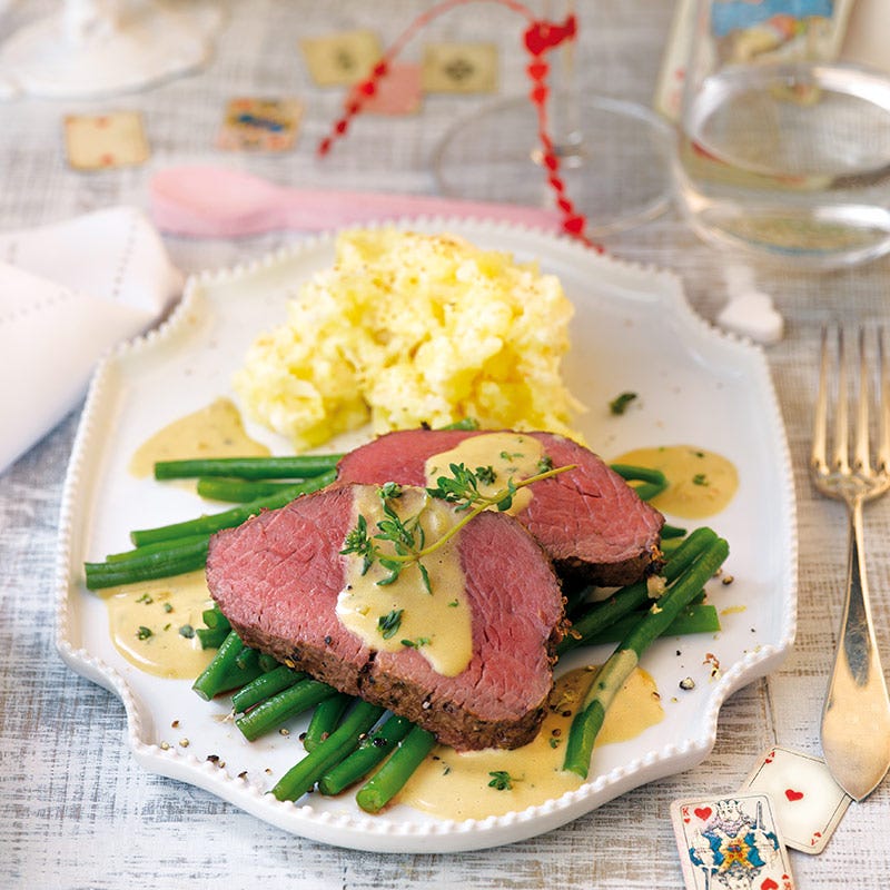 Foto av Oxfilé med potatis- och selleripuré från WW ViktVäktarna