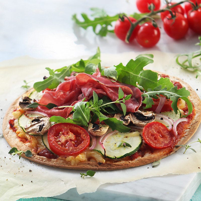 Foto av Pizza med bresaola och ruccola från WW ViktVäktarna