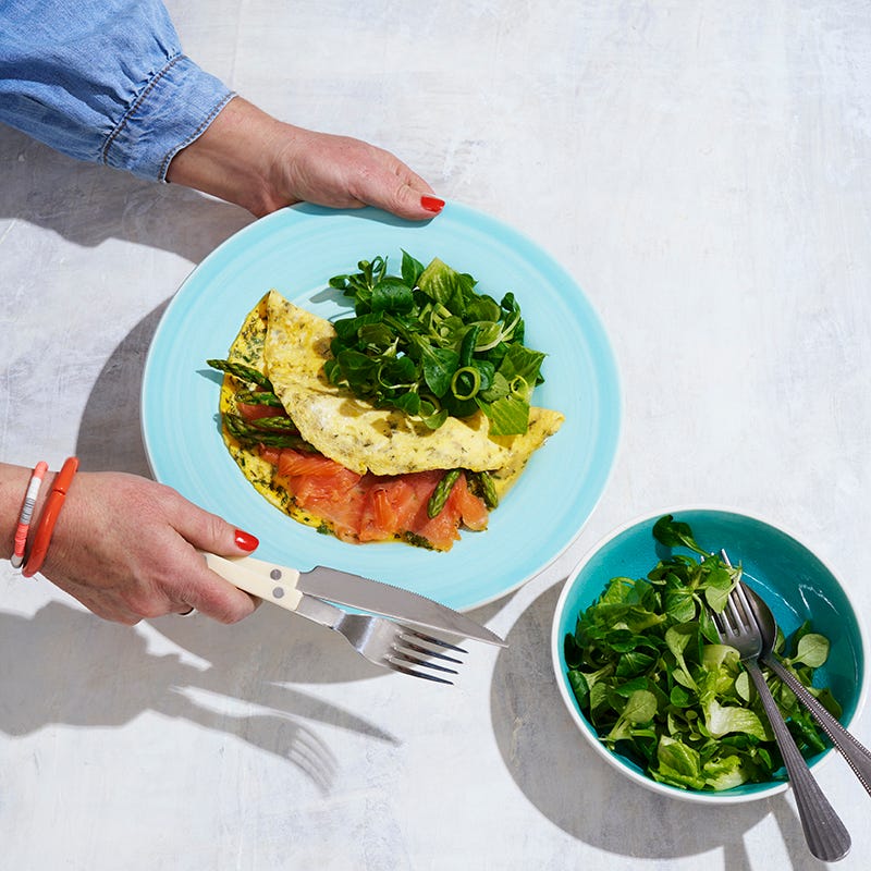 ViktVäktarna - Omelett med rökt lax