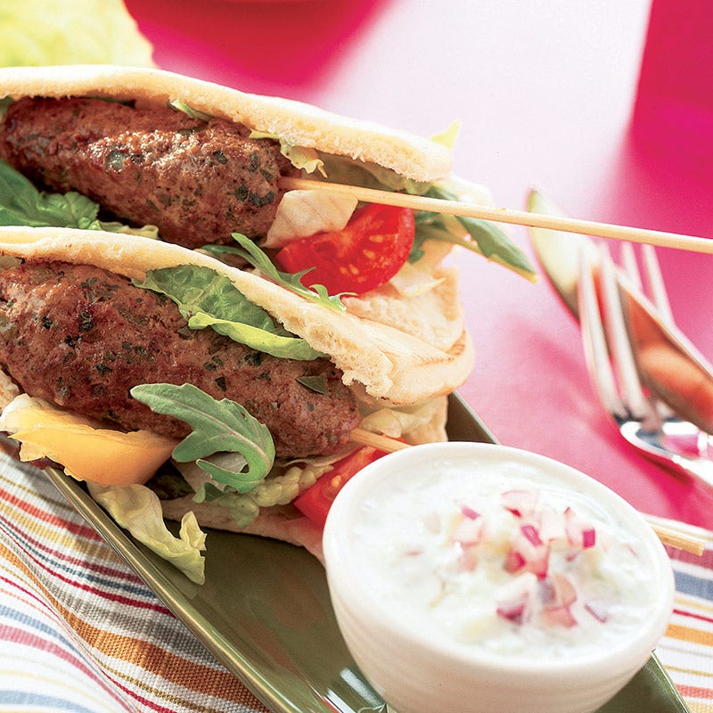 Foto av Färsspett i pitabröd från WW ViktVäktarna