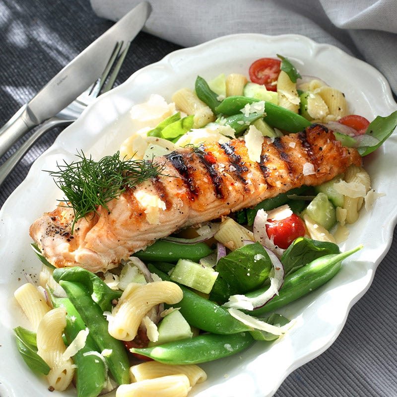 Foto av Grillad lax med pastasallad från WW ViktVäktarna