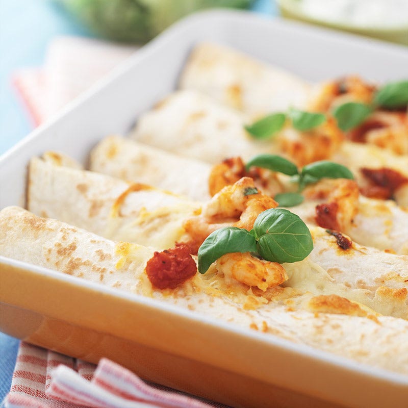 Foto av Burritos med räkor från WW ViktVäktarna