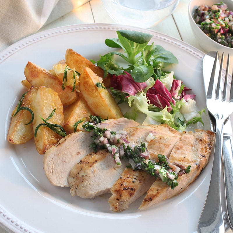 Foto av Kyckling, salsa och rosmarinpotatis från WW ViktVäktarna