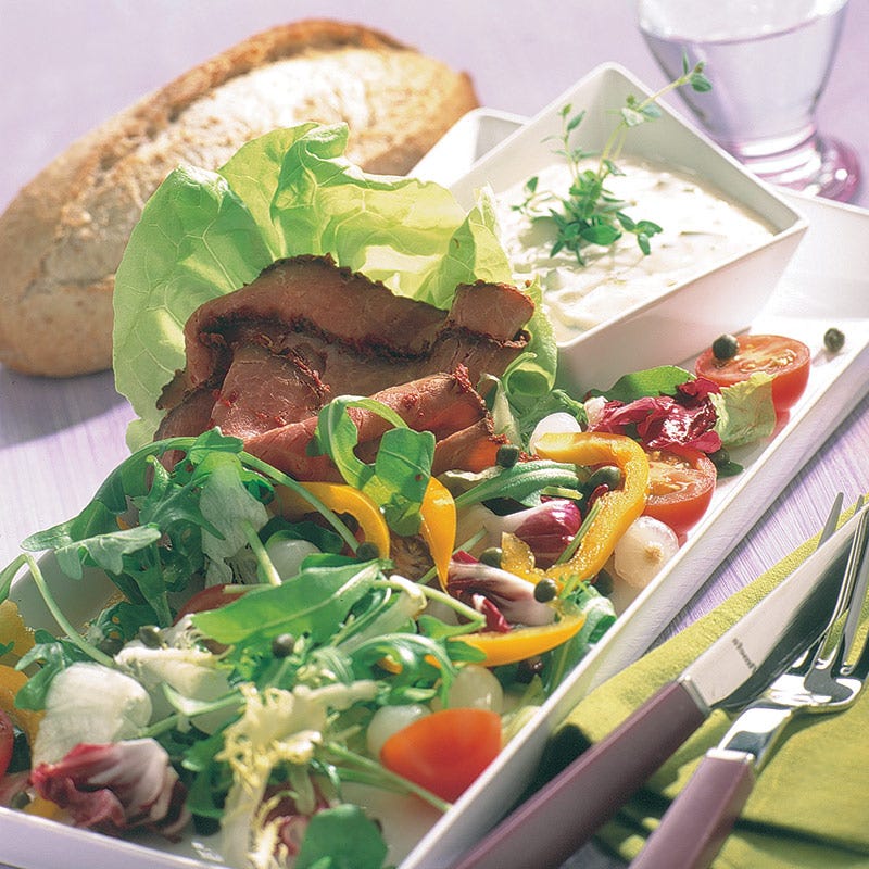 Foto av Middagsfat med rostbiff från WW ViktVäktarna