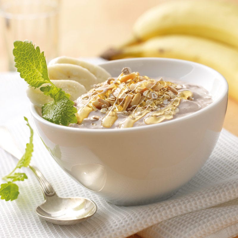 Foto av Yoghurt med rågflingor och rostad mandel från WW ViktVäktarna