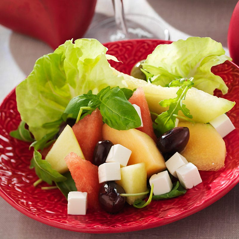 Foto av Melon, feta och olivsallad från WW ViktVäktarna