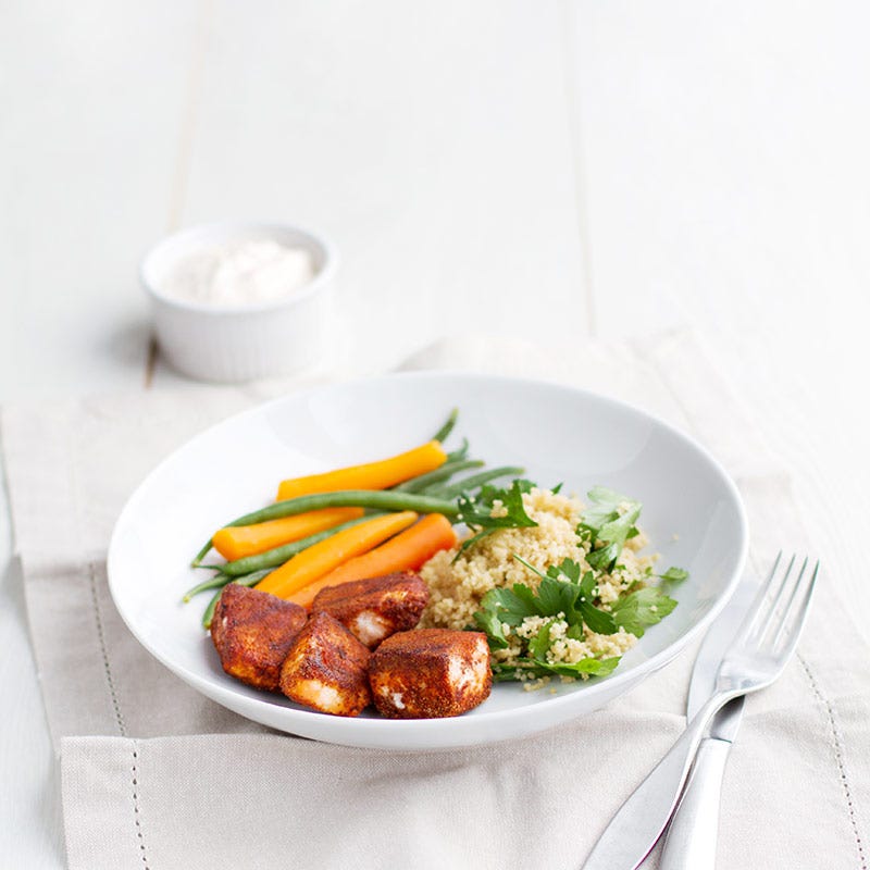 Foto av Kryddad lax med couscous från WW ViktVäktarna