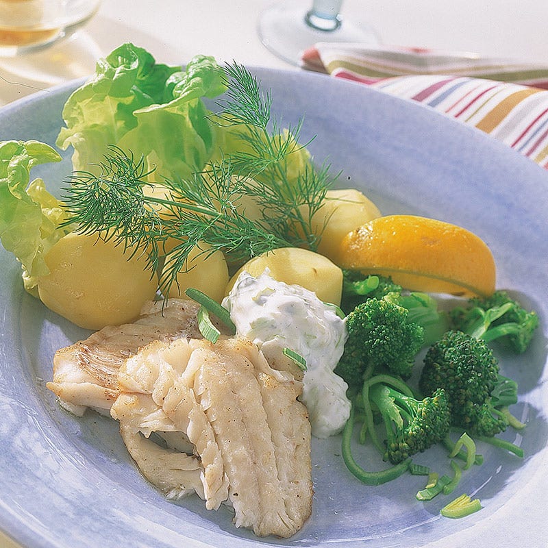 Foto av Torsk med gräddfilssås från WW ViktVäktarna