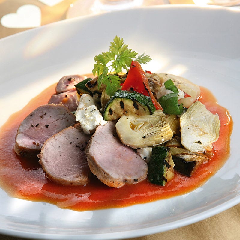 Foto av Helstekt fläskfilé med sallad från WW ViktVäktarna