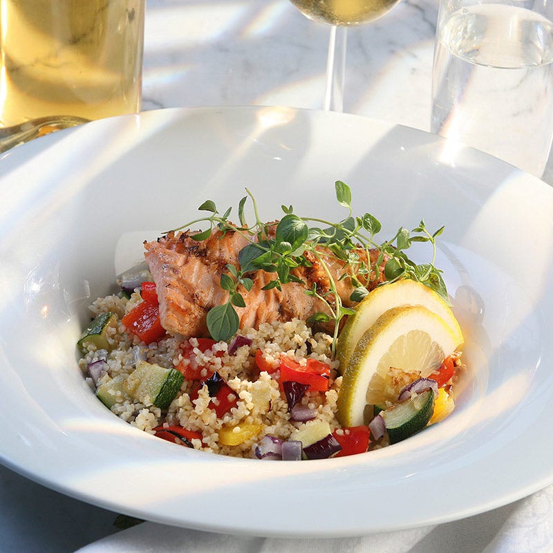 Foto av Grillad lax med grönsaksgryn från WW ViktVäktarna