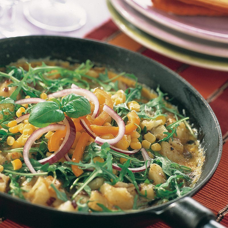 Foto av Potatisomelett med ruccola och parmesan från WW ViktVäktarna
