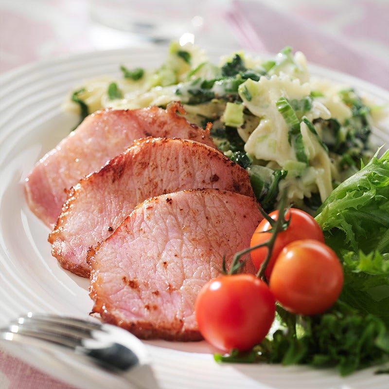 Foto av Spenatpasta med kassler från WW ViktVäktarna