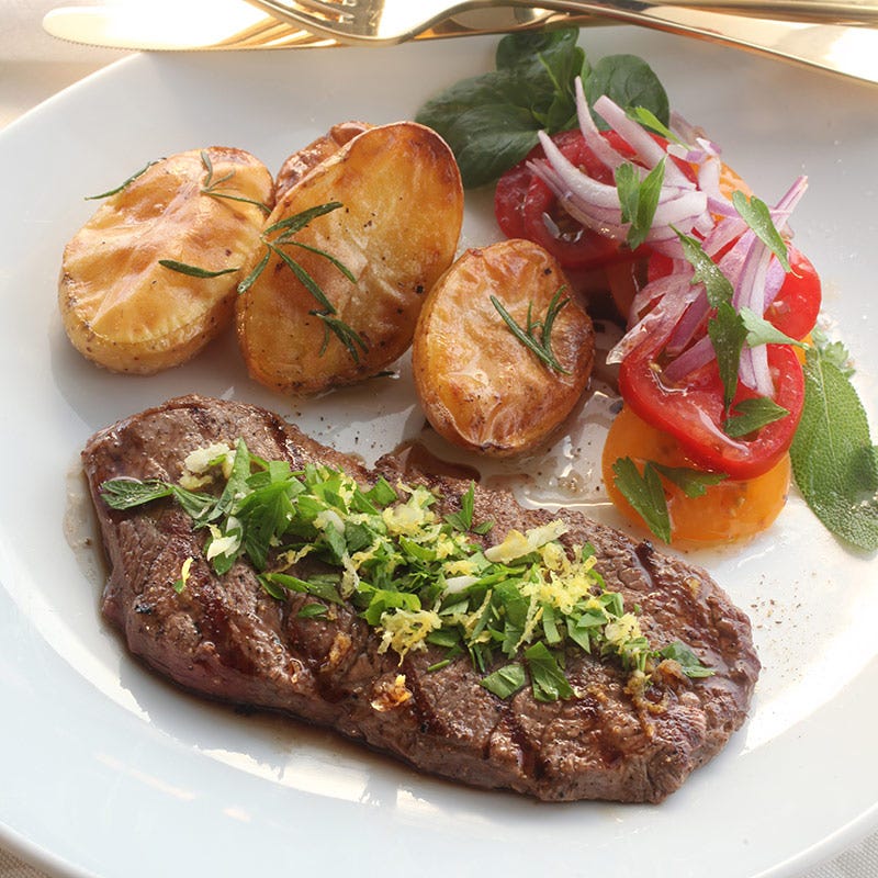 Foto av Biff med gremolata från WW ViktVäktarna