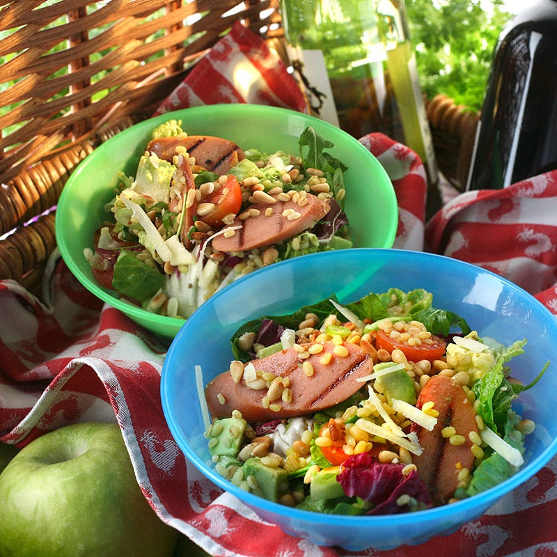 Foto av Picknicksallad med kryddig korv från WW ViktVäktarna