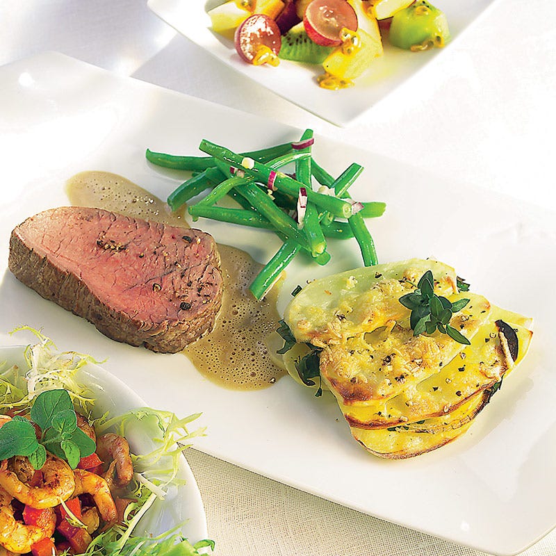 Foto av Oxfilé, potatiskaka och konjaksås från WW ViktVäktarna