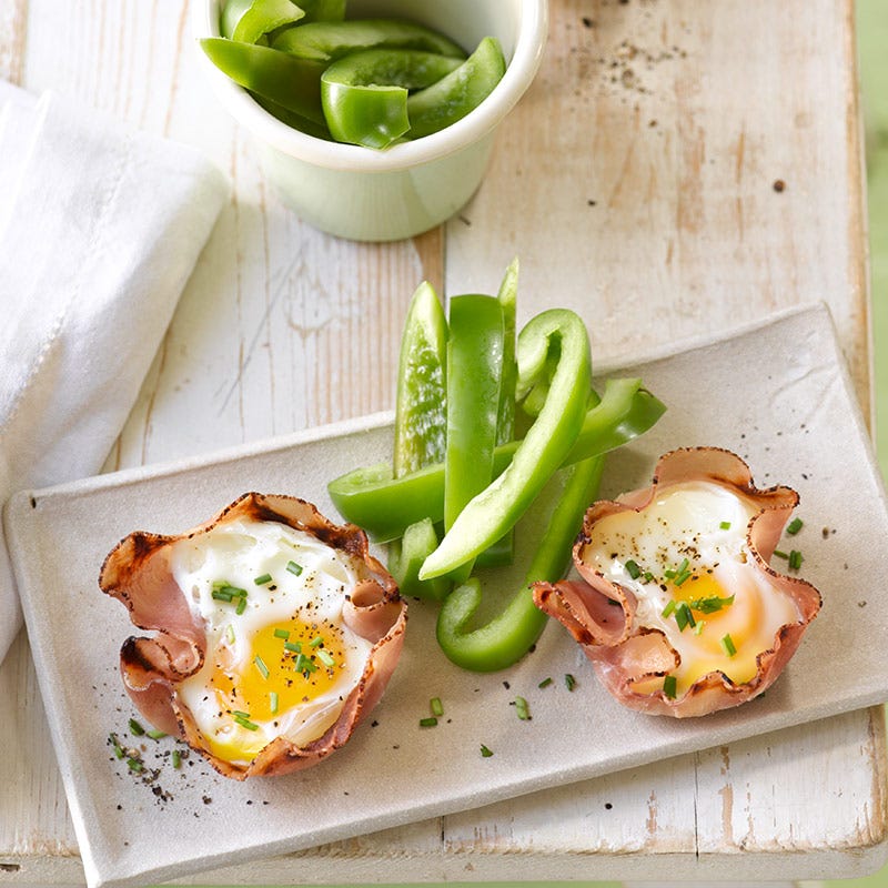 Foto av Knyte med ägg och skinka från WW ViktVäktarna