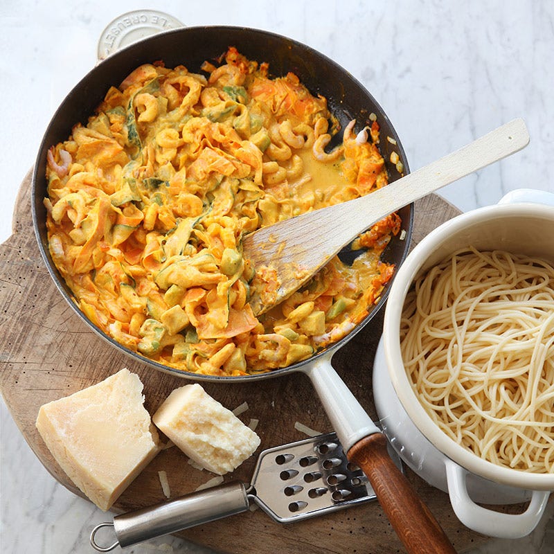 Foto av Pasta med räkor och avokado från WW ViktVäktarna