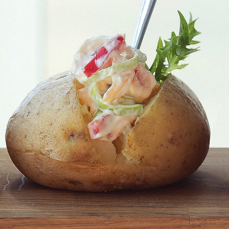 Foto av Bakad potatis med kassler- och lökfyllning från WW ViktVäktarna