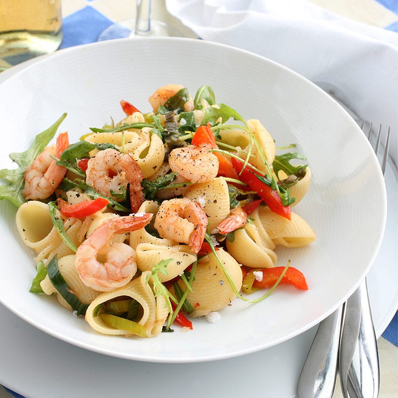 Foto av Räkor med ruccolapasta från WW ViktVäktarna