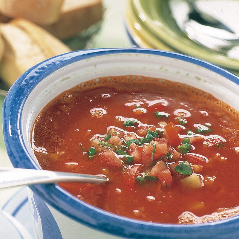 Foto av Mustig linssoppa med vitlökstomater från WW ViktVäktarna