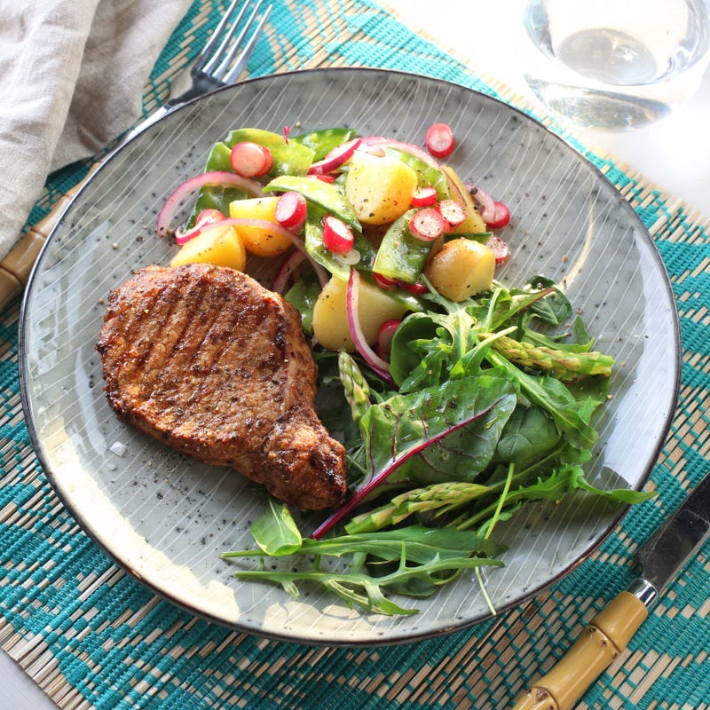 Foto av Grillad kotlett med färskpotatissallad från WW ViktVäktarna