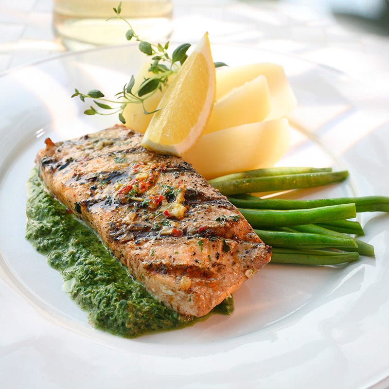 Foto av Grillad lax med salsa verde från WW ViktVäktarna