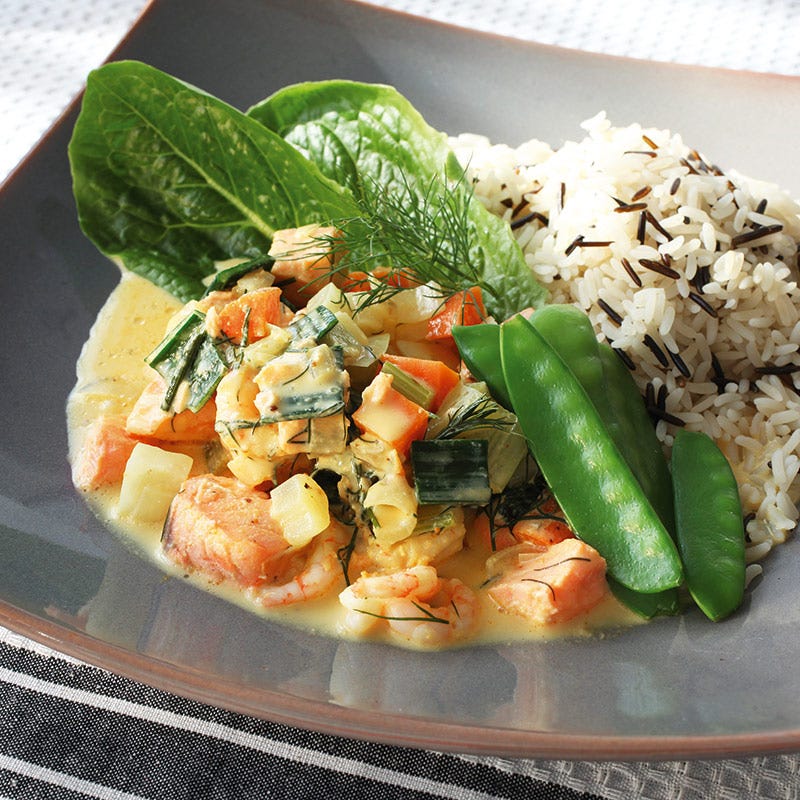 Foto av Lax- och skaldjursgryta från WW ViktVäktarna