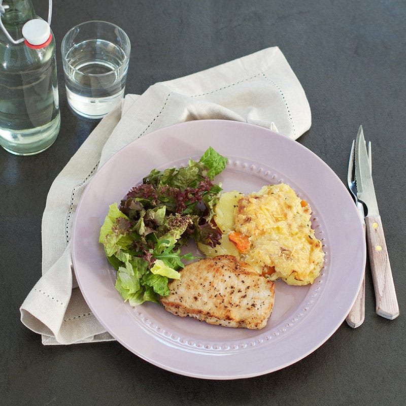 Foto av Filé med potatis- och grönsaksgratäng från WW ViktVäktarna