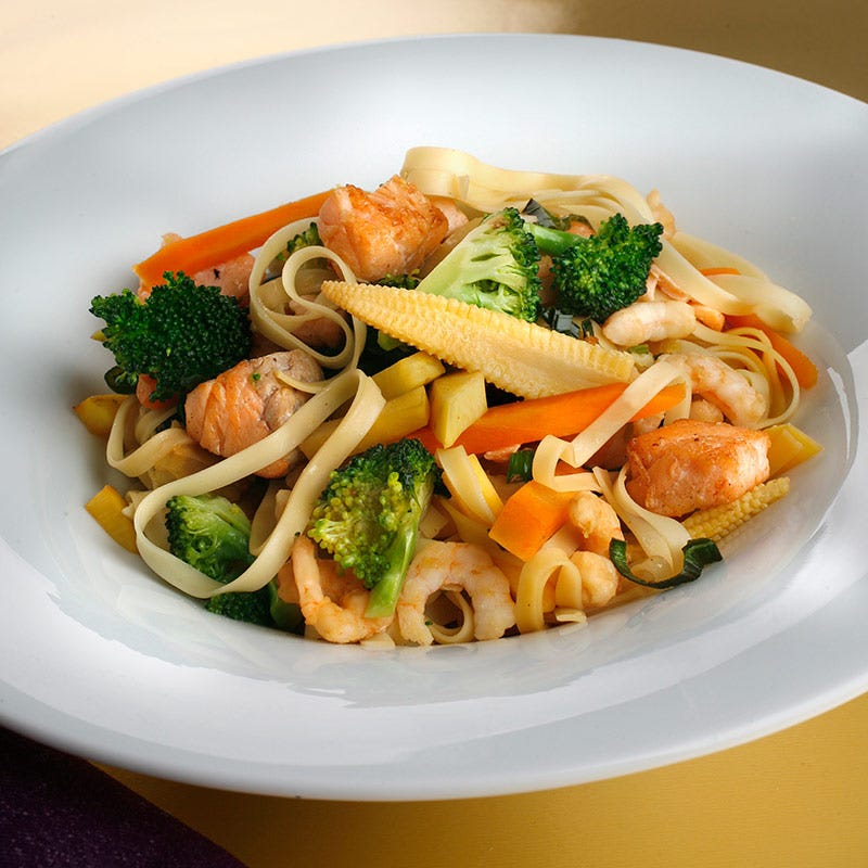 Foto av Lax- och skaldjurswok från WW ViktVäktarna