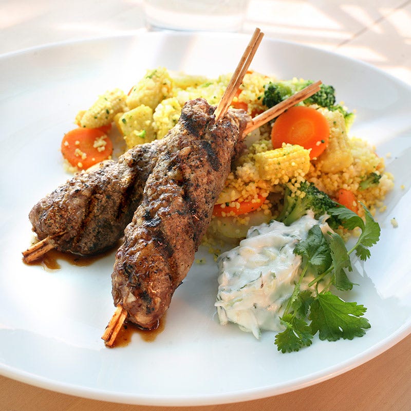 Foto av Grillade färsspett med grönsakscouscous från WW ViktVäktarna