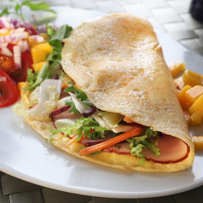 Foto av Omelett med ost och kalkon från WW ViktVäktarna