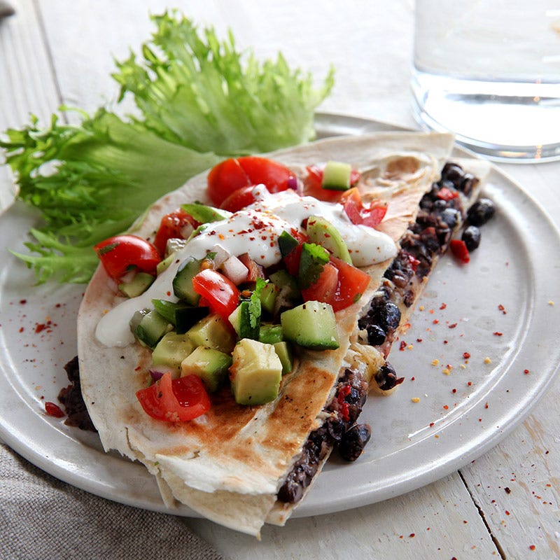 Foto av Quesadillas med svarta bönor från WW ViktVäktarna