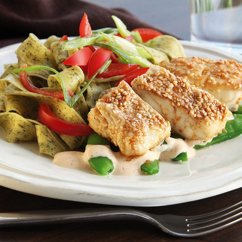 Foto av Sesampanerad torsk från WW ViktVäktarna