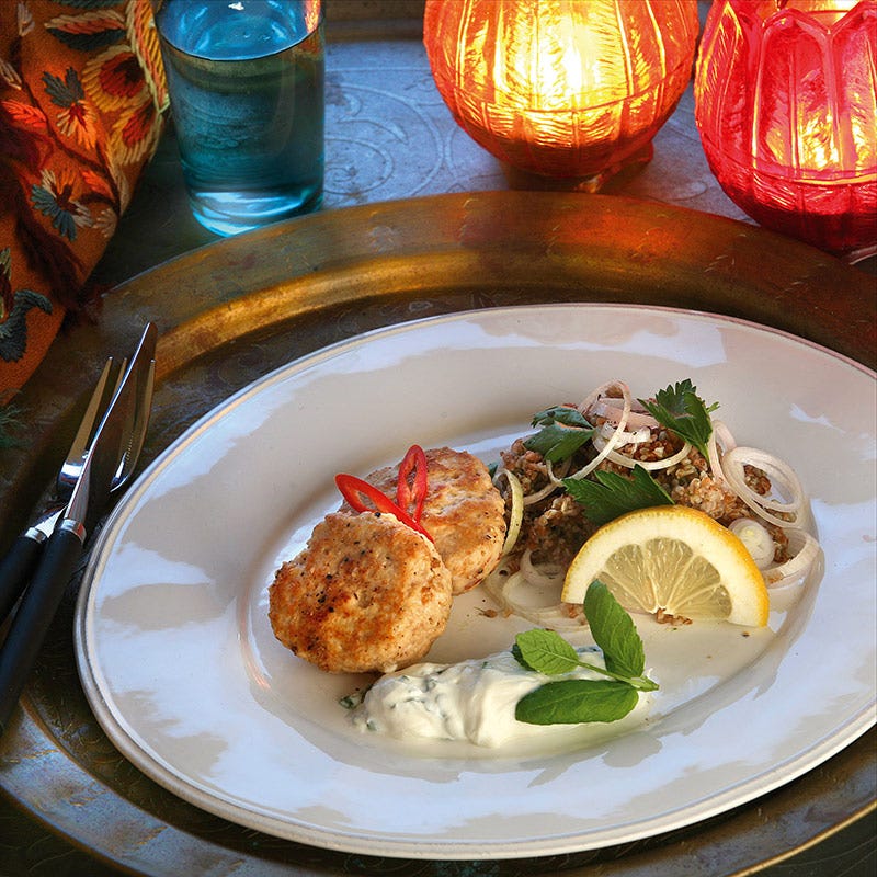 Foto av Kyckling med myntayoghurt från WW ViktVäktarna