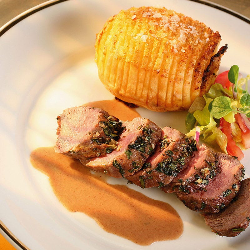 Foto av Lammfilé med örter och hasselbackspotatis från WW ViktVäktarna