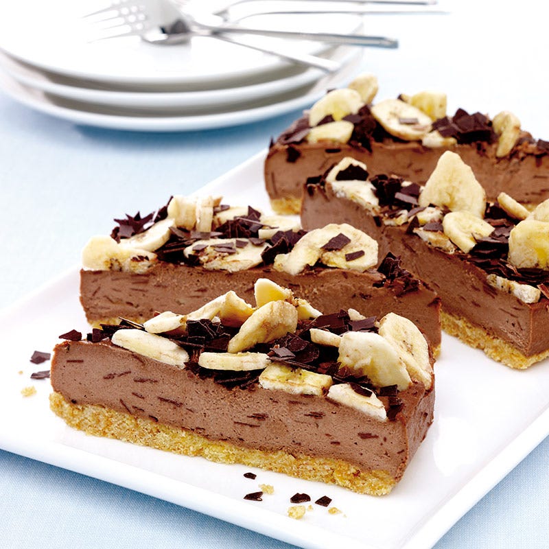 Foto av Chokladmoussetårta med banan från WW ViktVäktarna