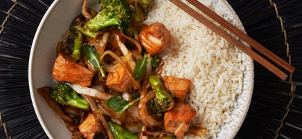 Laxwok teriyaki