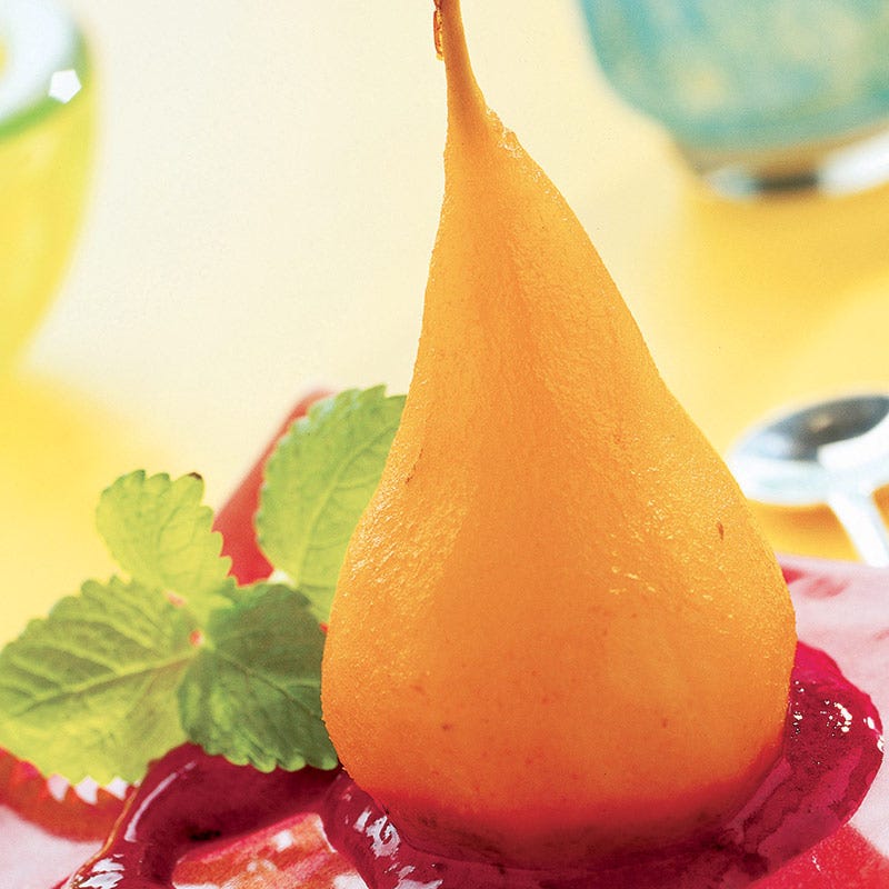 Foto av Björnbärssås och saffranspäron från WW ViktVäktarna