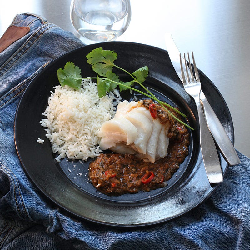 Foto av Ångad torsk med tamarindsås från WW ViktVäktarna